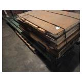 TEARDROP PALLET RACKING BANDED TO  2  PALLETS