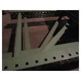 TEARDROP PALLET RACKING BANDED TO  2  PALLETS