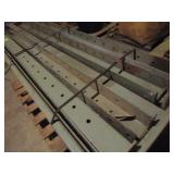 F.O.K SOLID STEEL SHELVING UNIT UNASSEMBLED AND BANDED TO A PALLET