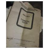 A  SET OF INDUSTRIAL DOUBLE SWINGING DOORS - NEW