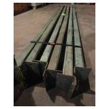 TEARDROP PALLET RACKING CROSS BEAMS - BANDED