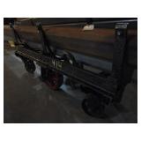 VINTAGE STEEL STOCK CART