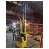 BIG JOE, SELF PROPELLED,  STRADDLE LIFT TRUCK