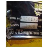 BIG JOE, SELF PROPELLED,  STRADDLE LIFT TRUCK