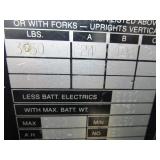 CLARK NARROW AISLE STACKER LIFT TRUCK