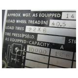 ALLIS CHALMERS 10,000 LB LP FORKLIFT