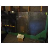 A  SET OF INDUSTRIAL DOUBLE SWINGING DOORS - NEW