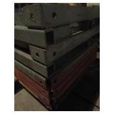 F.O.K. SOLID STEEL SHELVING UNIT