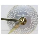 Excellent Vintage Working Mid Century "Starlight" Clock by Mastercrafters