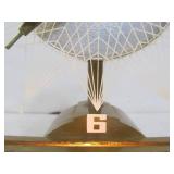 Excellent Vintage Working Mid Century "Starlight" Clock by Mastercrafters