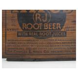 Vintage HIRES Root Beer Wooden Advertising Soda Crate