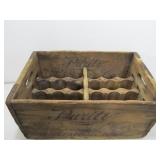 Antique Minneapolis PURITY BREWING Advertising Beer Crate