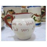 Group of Vintage Torquay Pottery Motto Ware