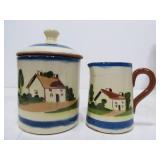 Group of Vintage Torquay Pottery Motto Ware