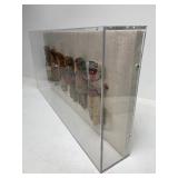 Acrylic Display w/Antique Peruvian Chancay Dolls