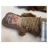 Acrylic Display w/Antique Peruvian Chancay Dolls