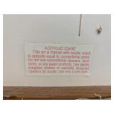 Acrylic Display w/Antique Peruvian Chancay Dolls