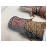 Acrylic Display w/Antique Peruvian Chancay Dolls