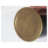 Set of Vintage Inlaid Brass Korean Vases