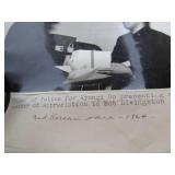 Set of Vintage Inlaid Brass Korean Vases