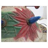 Old Vintage Cast Iron Lighted Christmas Tree Base