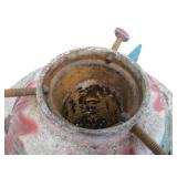 Old Vintage Cast Iron Lighted Christmas Tree Base