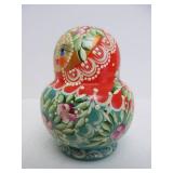 Vintage Hand Painted Russian Matryoshka Doll