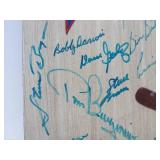 Vintage Folk Art Autographed Wooden MN TWINS Wall Plaque