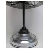 Very Cool Large Chrome Table Lamp w/ Vintage Hardware & Wrenches