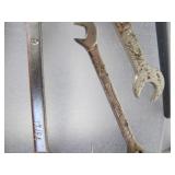 Very Cool Large Chrome Table Lamp w/ Vintage Hardware & Wrenches