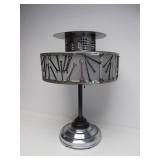 Very Cool Large Chrome Table Lamp w/ Vintage Hardware & Wrenches