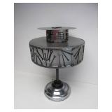 Very Cool Large Chrome Table Lamp w/ Vintage Hardware & Wrenches