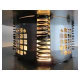 Very Cool Large Chrome Table Lamp w/ Vintage Hardware & Wrenches