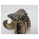 Large Vintage Southwestern Sterling Silver Bracelet