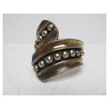 Large Vintage Southwestern Sterling Silver Bracelet