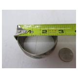 Excellent Vintage Zuni Inlaid Turquoise & Red Coral Sterling Silver Cuff Bracelet