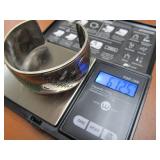 Excellent Vintage Zuni Inlaid Turquoise & Red Coral Sterling Silver Cuff Bracelet