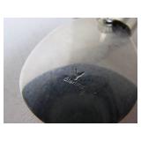 Signed Southwestern Sterling Large Turquoise & Silver Pendant Necklace