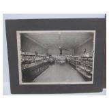 Lot of 4 Antique Interior Photographs - Including Saloon