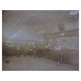 Lot of 4 Antique Interior Photographs - Including Saloon