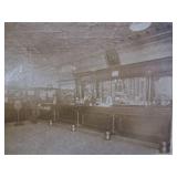 Lot of 4 Antique Interior Photographs - Including Saloon