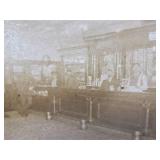 Lot of 4 Antique Interior Photographs - Including Saloon