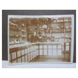 Lot of 4 Antique Interior Photographs - Including Saloon