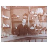 Lot of 4 Antique Interior Photographs - Including Saloon