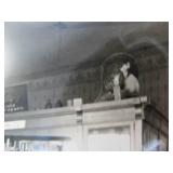 Lot of 4 Antique Interior Photographs - Including Saloon
