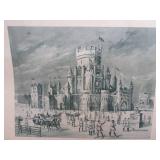 Original Antique 1888 SAINT PAUL ICE PALACE Tobacco Advertising Print