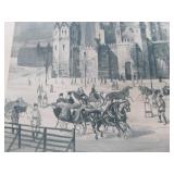 Original Antique 1888 SAINT PAUL ICE PALACE Tobacco Advertising Print