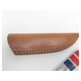 Excellent Custom Made Damascus Steel Knife w/Sheath