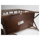 Nice Signed PALECEK Bamboo Motif Tall Magazine Rack Shelf