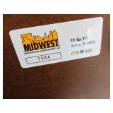 Nice Signed PALECEK Bamboo Motif Tall Magazine Rack Shelf